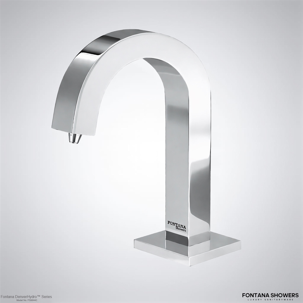 Fontana Denver Chrome Finish Commercial Touchless Automatic Sensor Liquid Soap Dispenser
