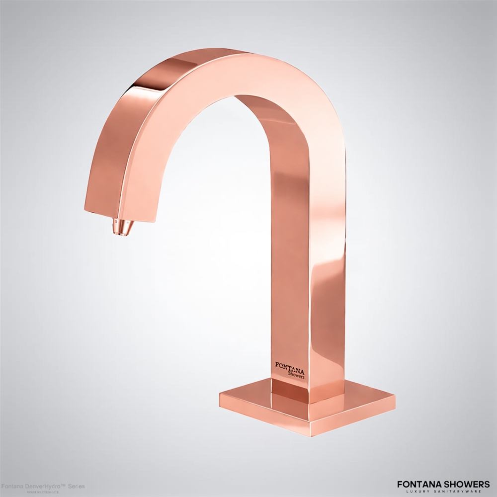 Fontana Denver Rose Gold Automatic Sensor Liquid Soap Dispenser