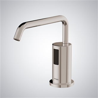 Fontana Leo Brushed Nickel Contemporary Automatic Soap Dispenser