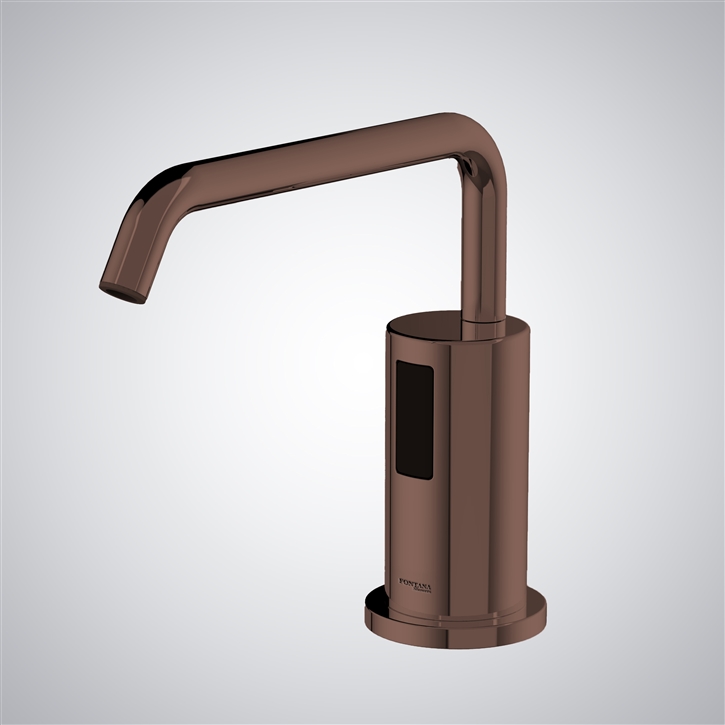 Fontana Leo Light Oil Rubbed Bronze Modern Automatic Soap Dispenser