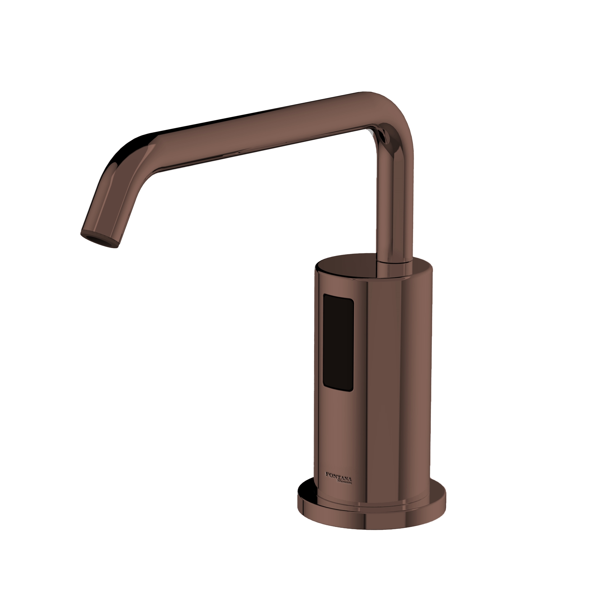 Fontana Leo Light Oil Rubbed Bronze Modern Automatic Soap Dispenser
