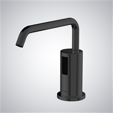 Fontana Leo Matte Black Automatic Soap Dispenser