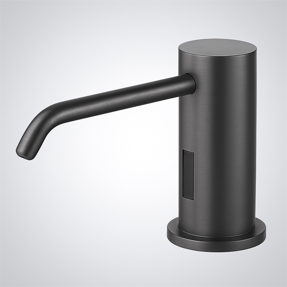 Fontana GlidePure Gun Metal Gray Automatic Foam Soap Dispenser