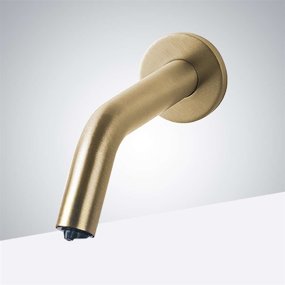 FS9884G brushed gold wall-mount foam soap dispenser