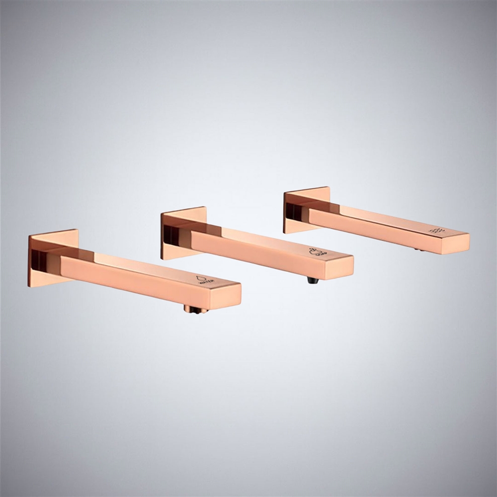 FontanaAuraTrioâ„¢ â€“ Rose Gold Finish