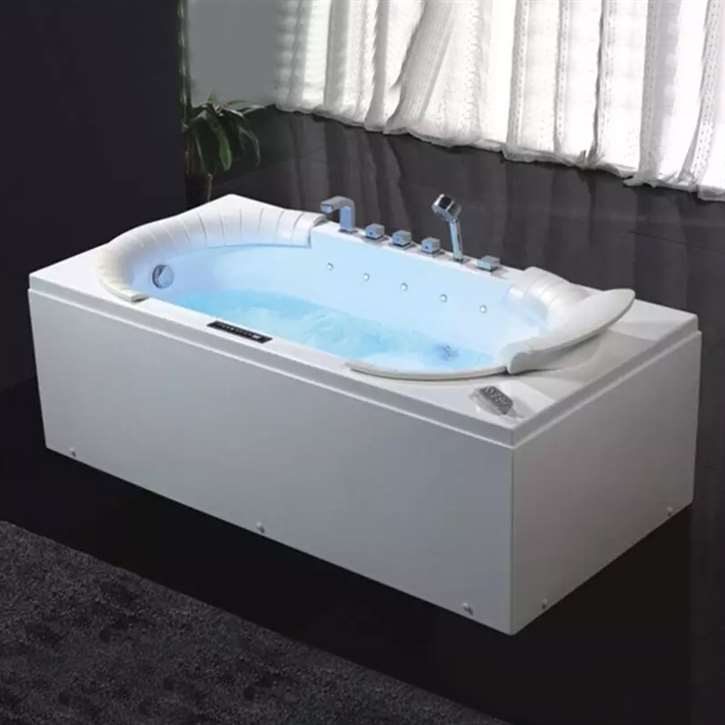 Lima One Person Whirlpool Spa Massage Bathtub