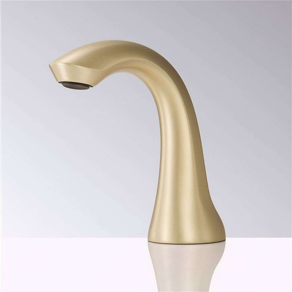 Fontana Napoli  Touchless Faucet in Champagne