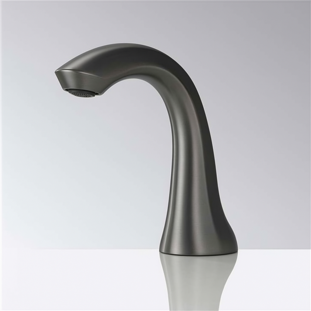 Fontana Napoli  Touchless Faucet in Gun Metal Gray