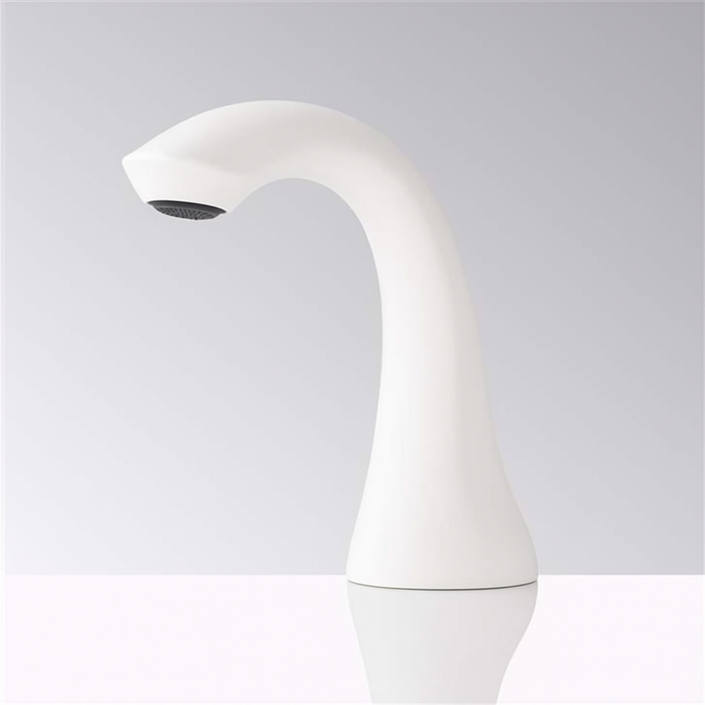Fontana Napoli  Touchless Faucet in Matte White