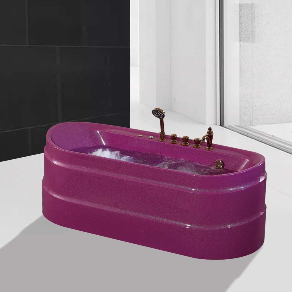 Denver Two Person Freestanding Massage Bathtub