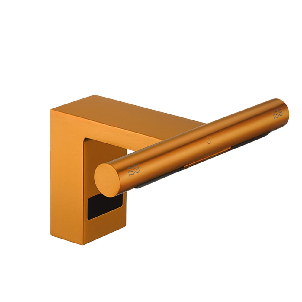 Fontana NanoAir Caramel Copper Sensor Faucet with Hand Dryer