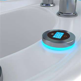 Shower Controls Revit Families Digital Thermostat Shower Mixer Controller for Bathroom