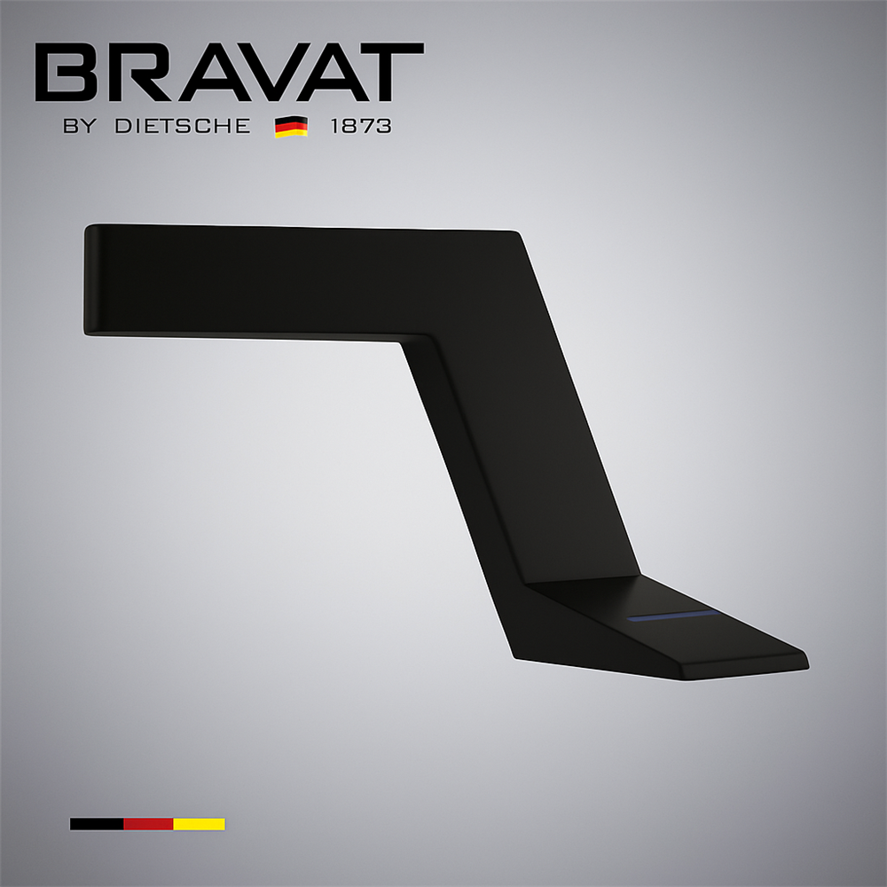 Fontana Bravat ClarityFlow Matte Black Faucet