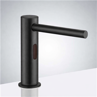 Fontana Reno Automatic Soap Dispenser in Matte Black