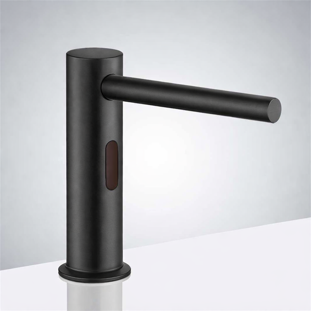 Fontana Reno Automatic Soap Dispenser in Matte Black