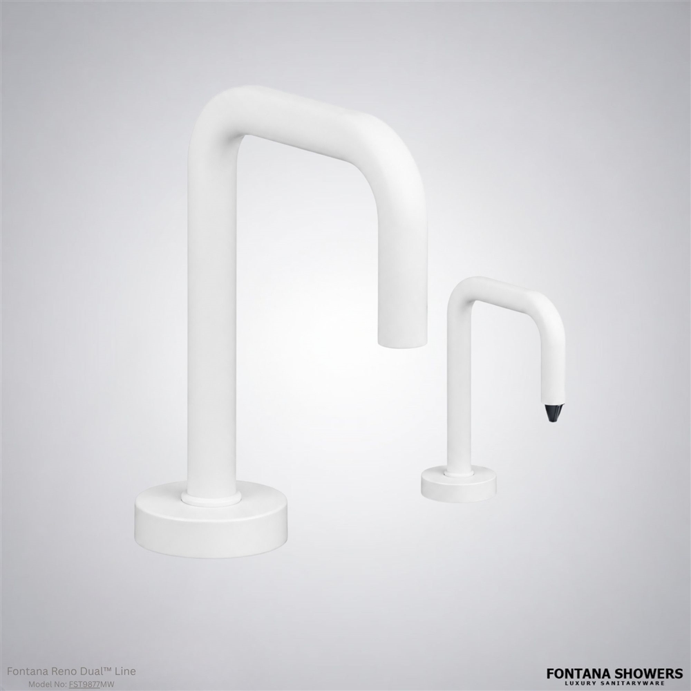 Fontana Reno Dualâ„¢ Line â€“ Matte White