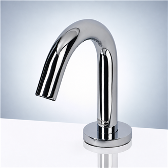 Fontana Chatue Commercial Automatic Sensor Faucet Shiny Chrome Finish