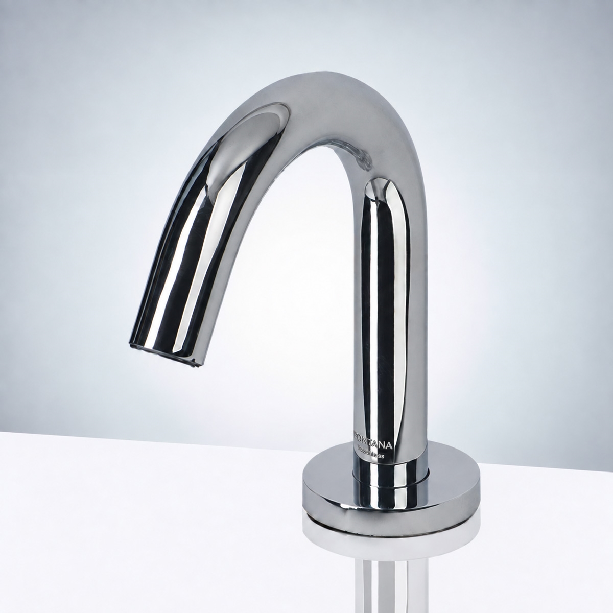 Fontana Chatue Commercial Automatic Sensor Faucet Polished Chrome Finish