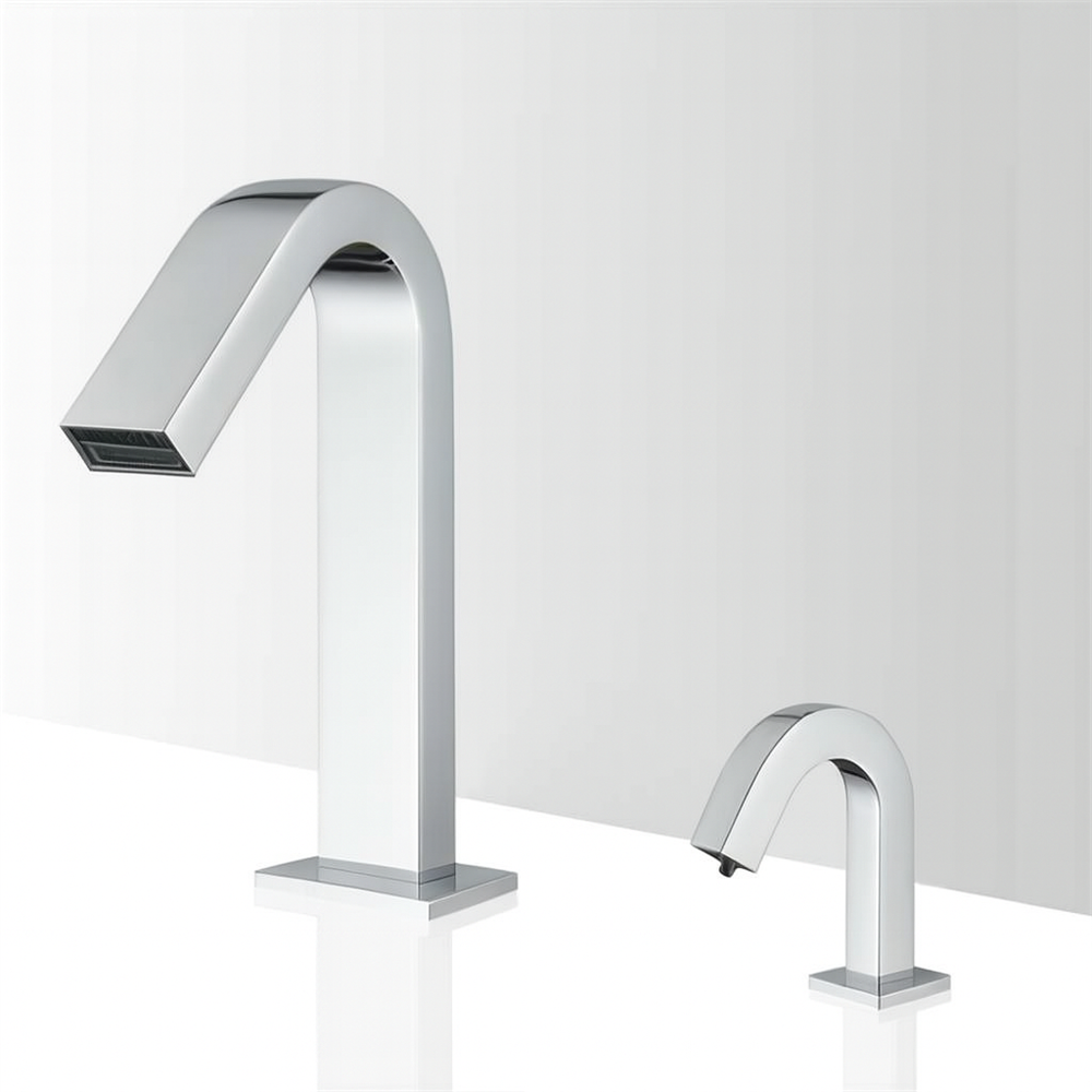 Fontana IntelliWaveâ„¢ â€“ Chrome Automatic Motion Sensor Faucet & Soap Dispenser