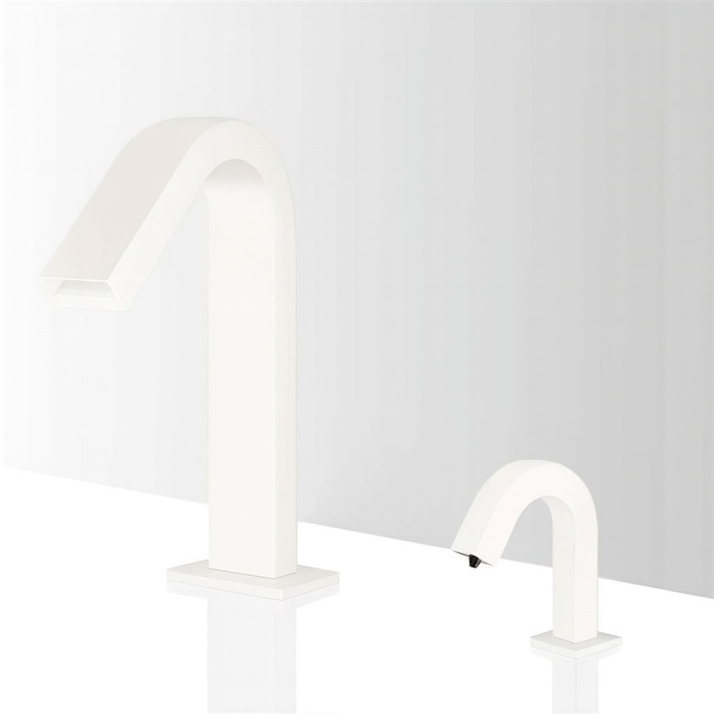 Fontana IntelliWaveâ„¢ â€“ Arctic White Automatic Touchless Faucet & Soap Dispenser