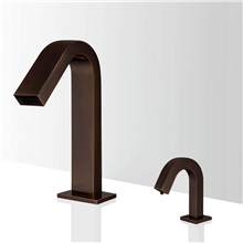 Fontana IntelliWaveâ„¢ â€“ Bronze Noir Automatic Sensor Faucet & Soap Dispenser