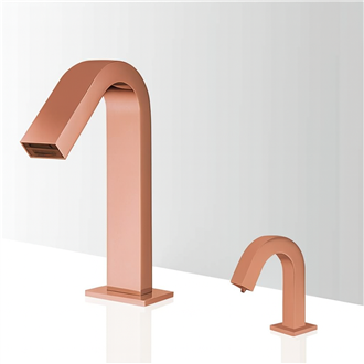 Fontana IntelliWaveâ„¢ â€“ Rose Luxe Motion Sensor Faucet & Soap Dispenser