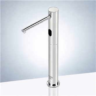 Fontana Rio Tall Deck Mount Hands Free Commercial Automatic Chrome Finish Faucet