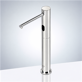 Fontana Rio Tall Deck Mount Hands Free Commercial Automatic Chrome Finish Faucet