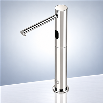 Fontana Rio Tall Deck Mount Hands Free Commercial Automatic Chrome Finish Faucet