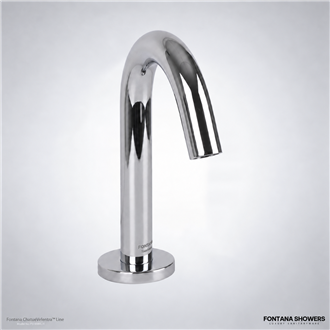 Fontana Chatue Chrome Touchless Bathroom Faucet