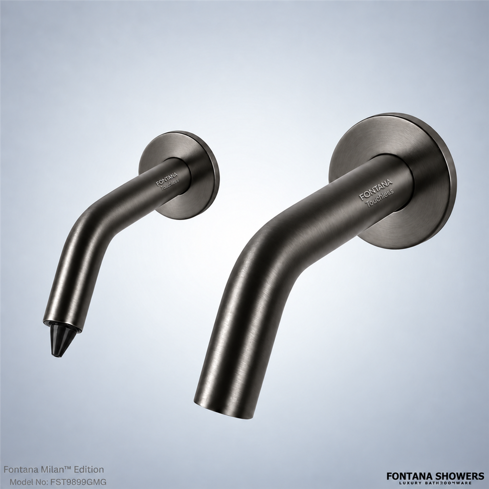Fontana Milanâ„¢ Touchless Set in Gun Metal Gray