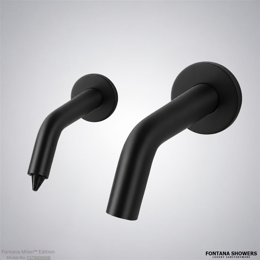Fontana Milan™ Touchless Set in Matte Black