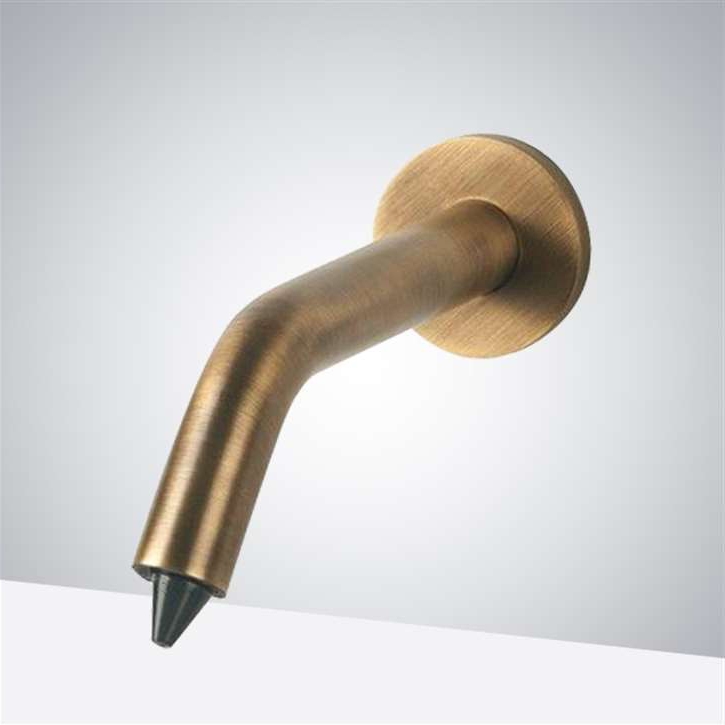 Fontana Milan Antique Brass Wall Mount Commercial Automatic Soap Dispenser