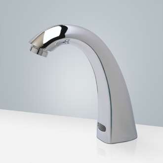 Fontana Saline Touchless Bathroom Faucet BIM Object Commercial Chrome Automatic Sensor Faucet