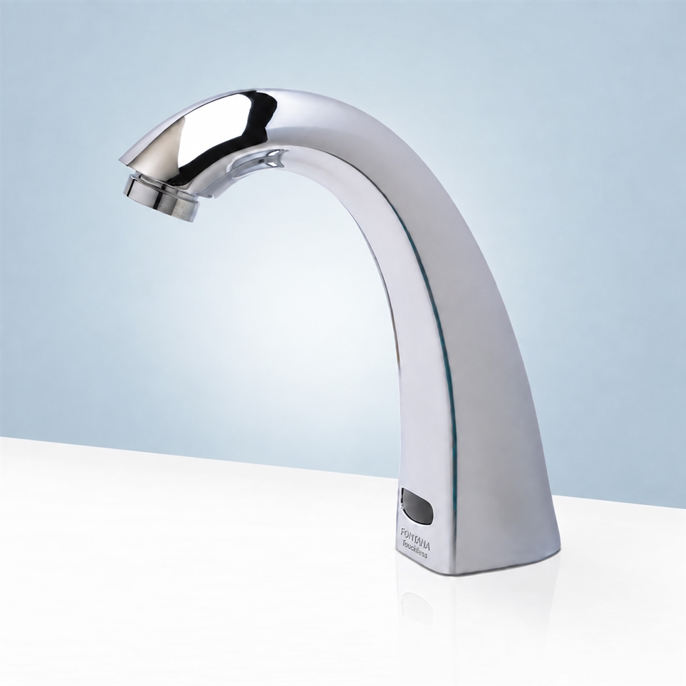 Fontana Saline Commercial Chrome Automatic Sensor Faucet