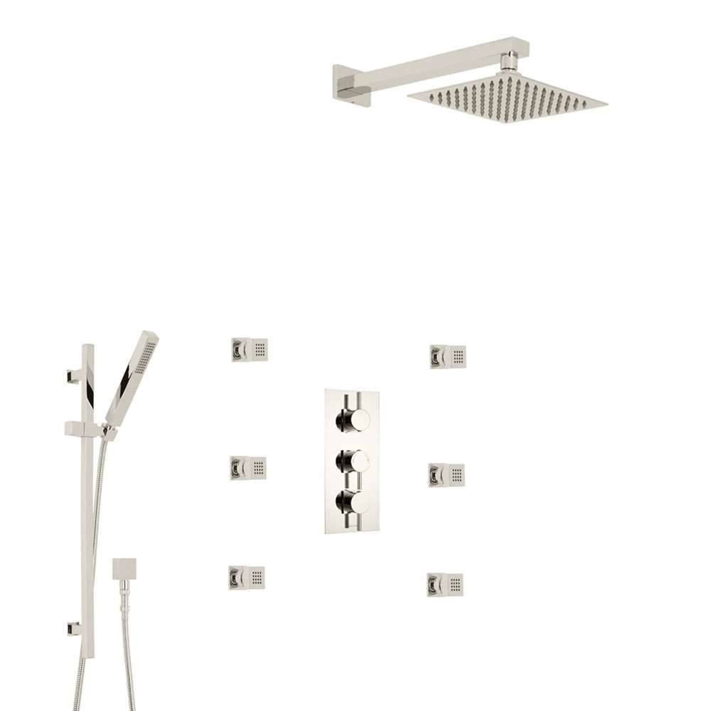 Luxury LED shower-system installation and commissioning planning