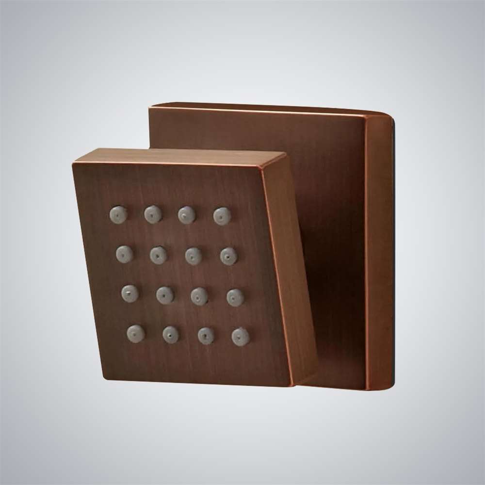 Fontana Round Oil Rubbed Bronze Massage Body Spray