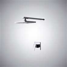 Fontana Wall Mounted LED Rainfall Showerhead
