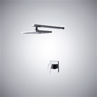 Fontana Wall Mounted LED Rainfall Showerhead