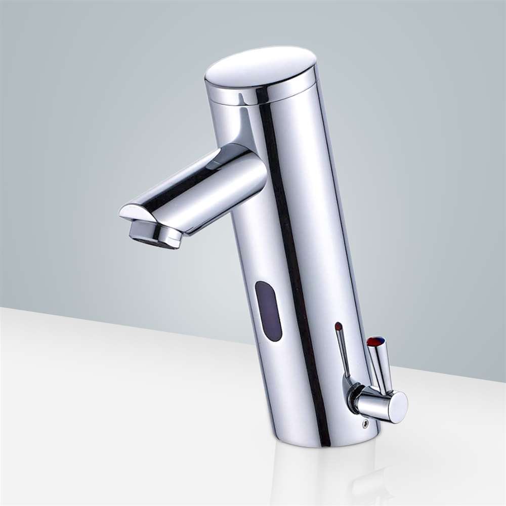Fontana Chrome Commercial Platinum Thermostatic Sensor Faucet