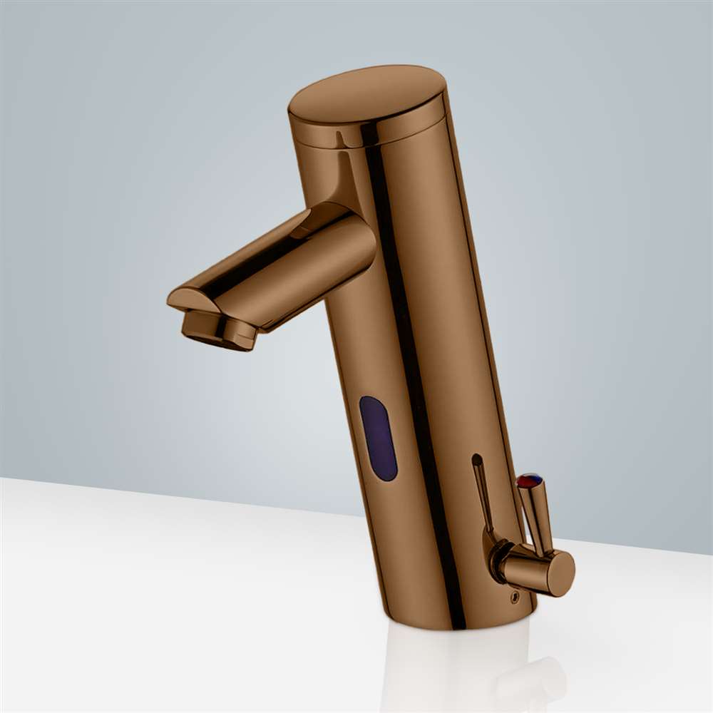 Fontana Commercial Oil Rubbed Bronze Platinum Thermostatic Sensor Faucet