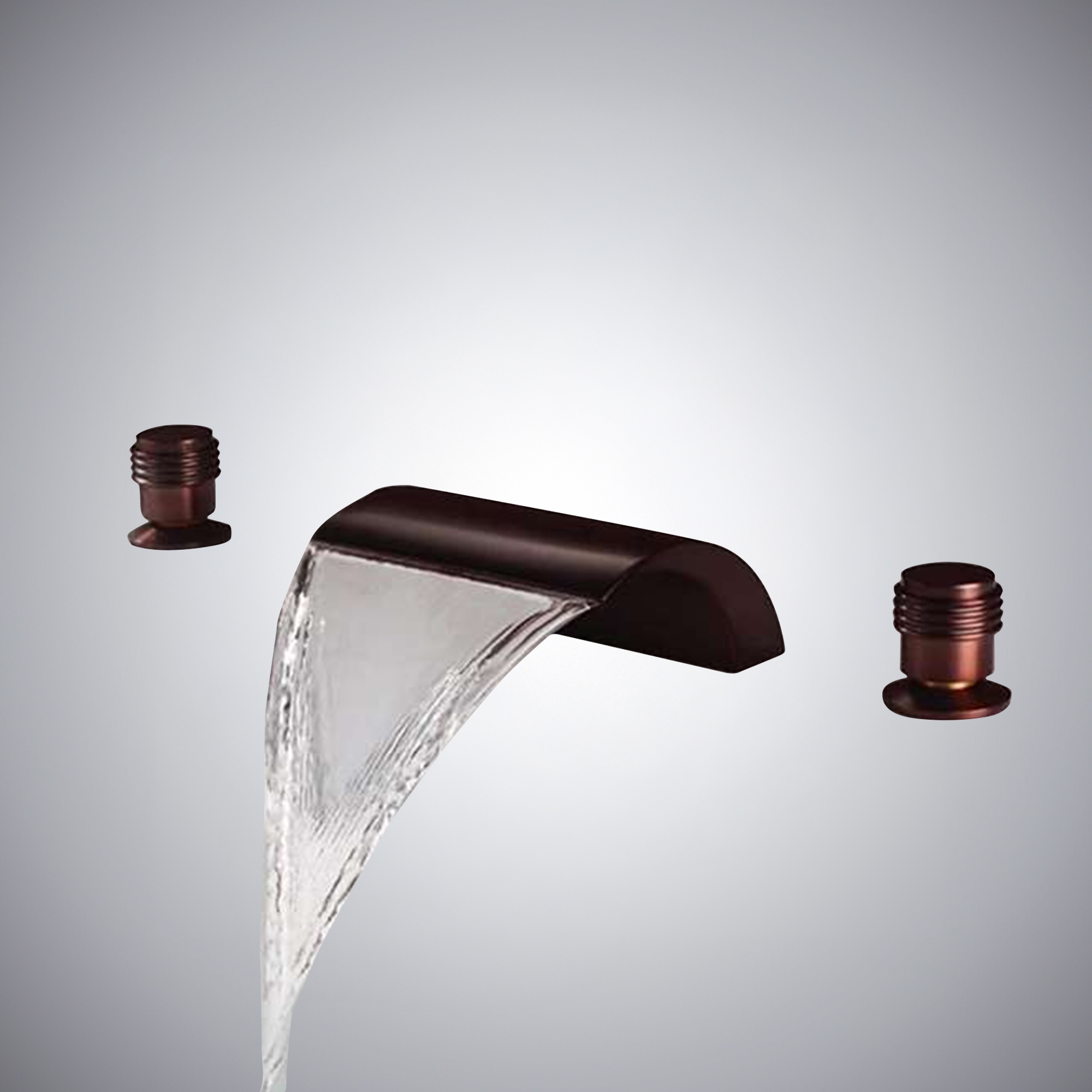 Oil Rubbed Bronze Waterfall Faucet