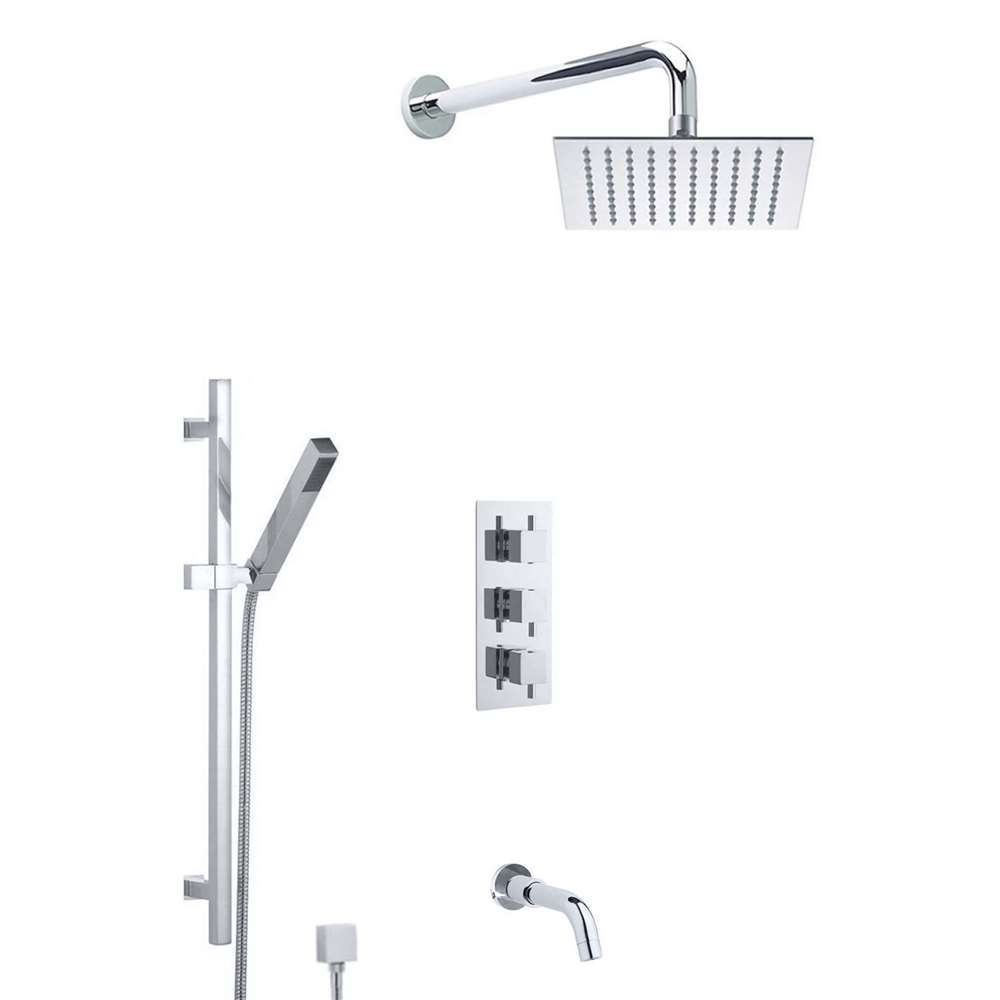 Thermostatic wall shower related to the Fontana Liverpool installation guide