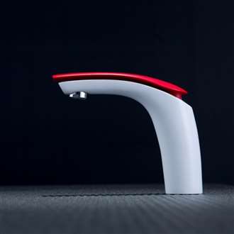 Leonardo SÃ¡rga Contemporary Bath Sink American Standard vs Fontana Faucet With Red Handle