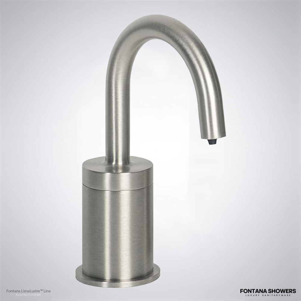 Fontana LimaLustre brushed nickel soap dispenser