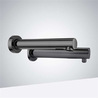 Fontana Trio Commercial Matte Black Automatic Faucet