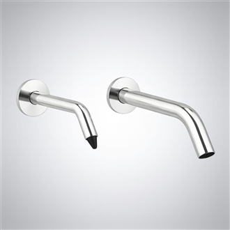 Fontana Revit Family Touchless Bathroom Faucet Commercial Dark ORB Touch less Automatic Sensor Faucet