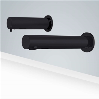 Fontana Commercial Matte Black Touchless Automatic Sensor Faucet