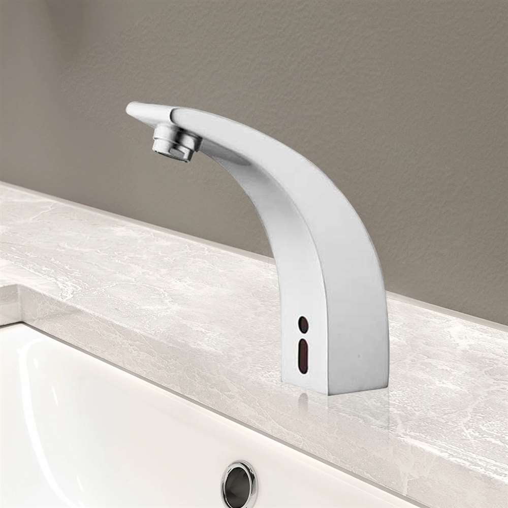 Fontana Milan Commercial Infrared Automatic Sensor Faucet in Chrome