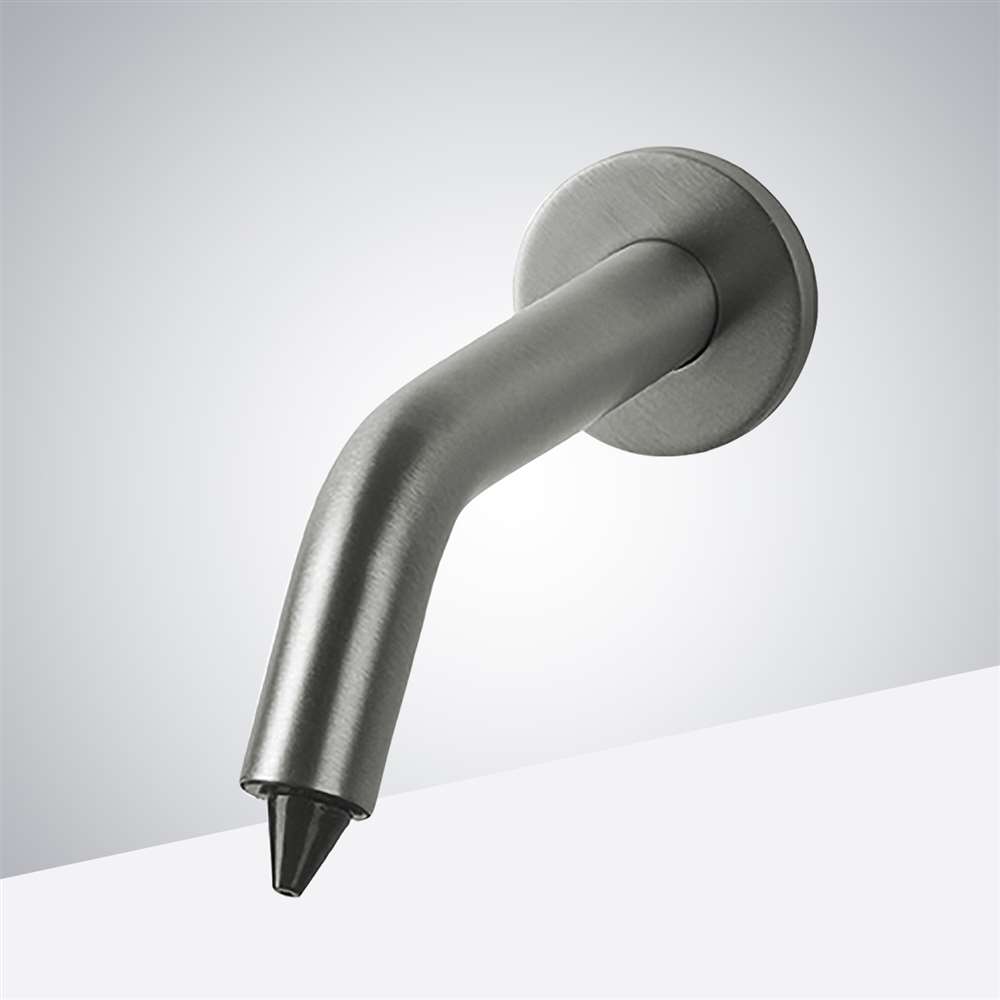 Fontana Milan Solid Brass Gun Metal Gray Wall Mount Soap Dispenser